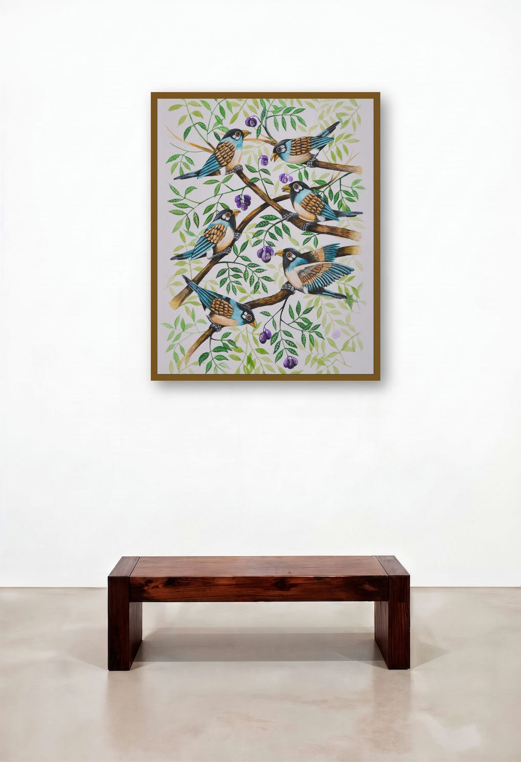 Birds 601 (A Lively Gathering)