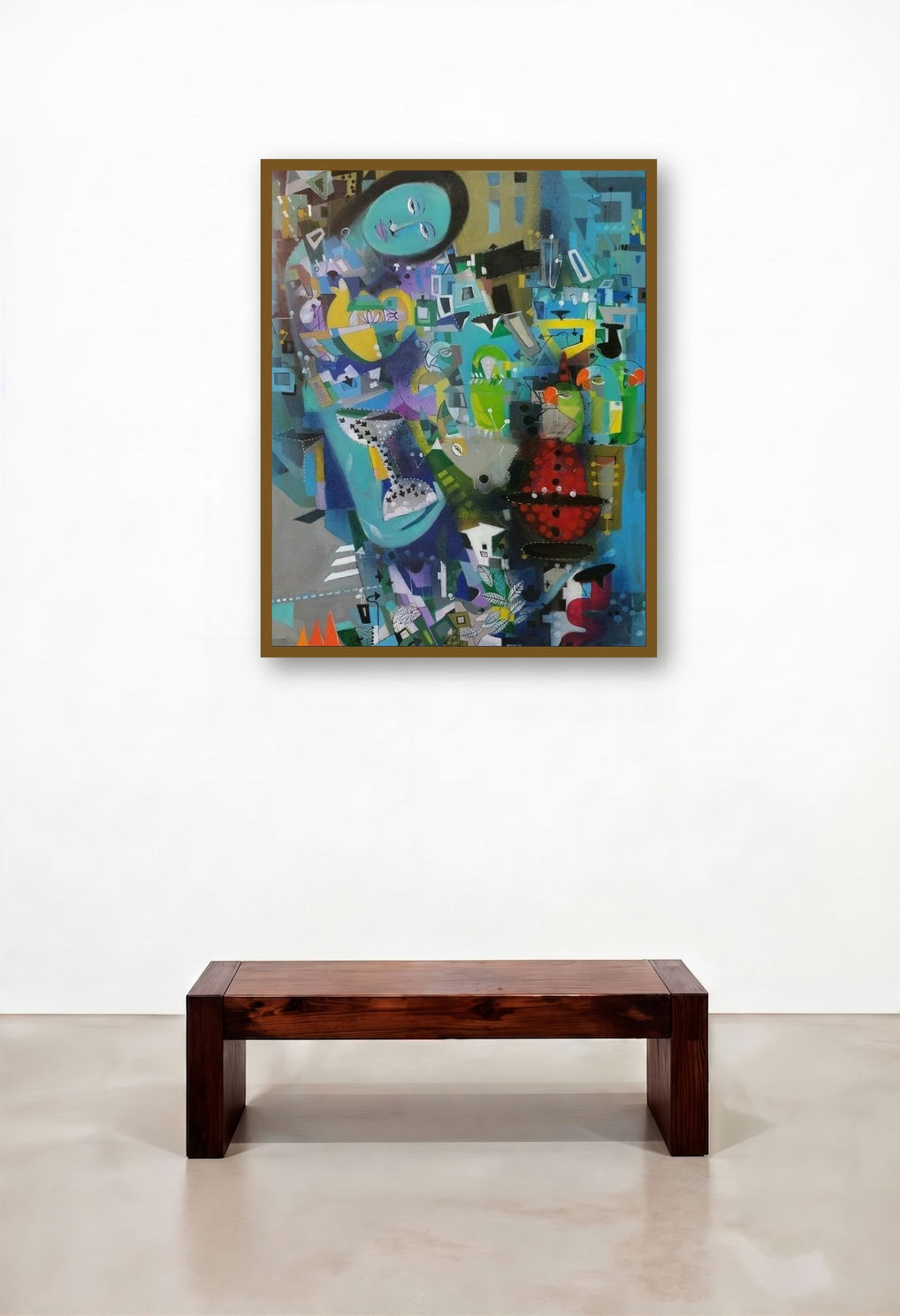 Blue Frame (Untitled)