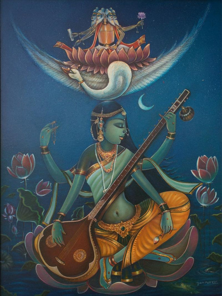 Brahmani by Sumon Naskar | ArtZolo.com
