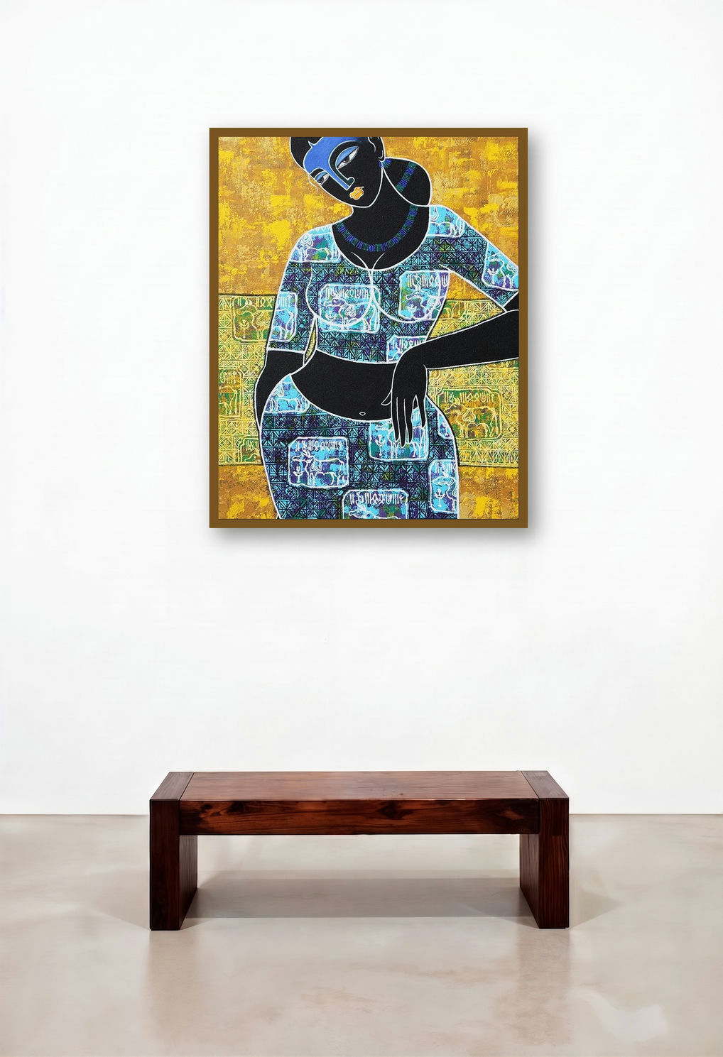 Celestial Beauty In Memory Of Harappa (Tribal Woman)