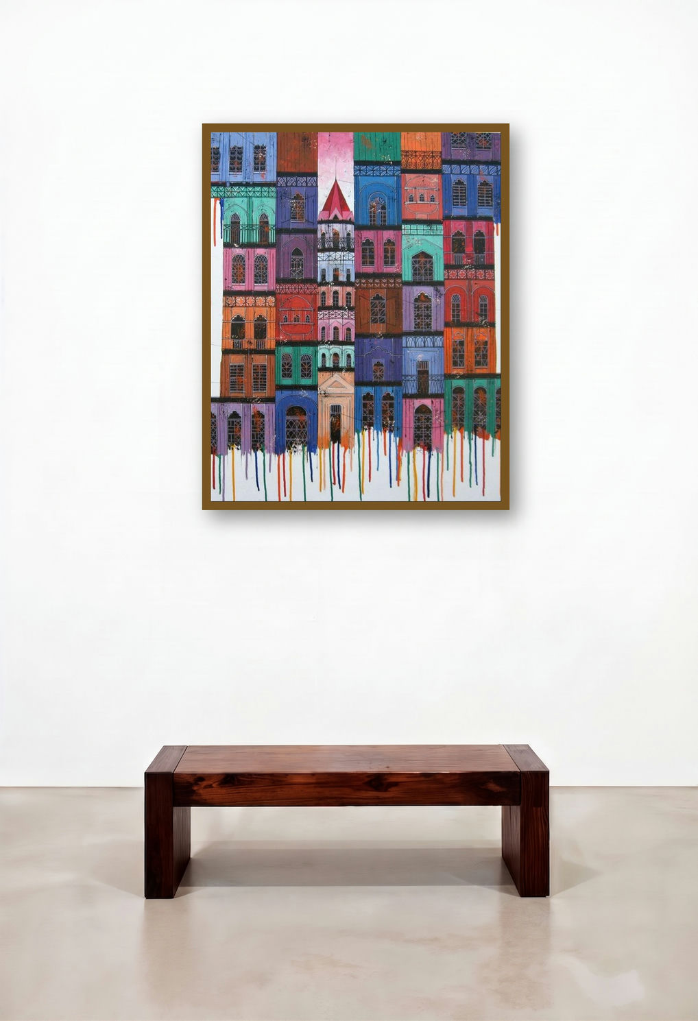 City With Reflection 8 (A Symphony of Colors)