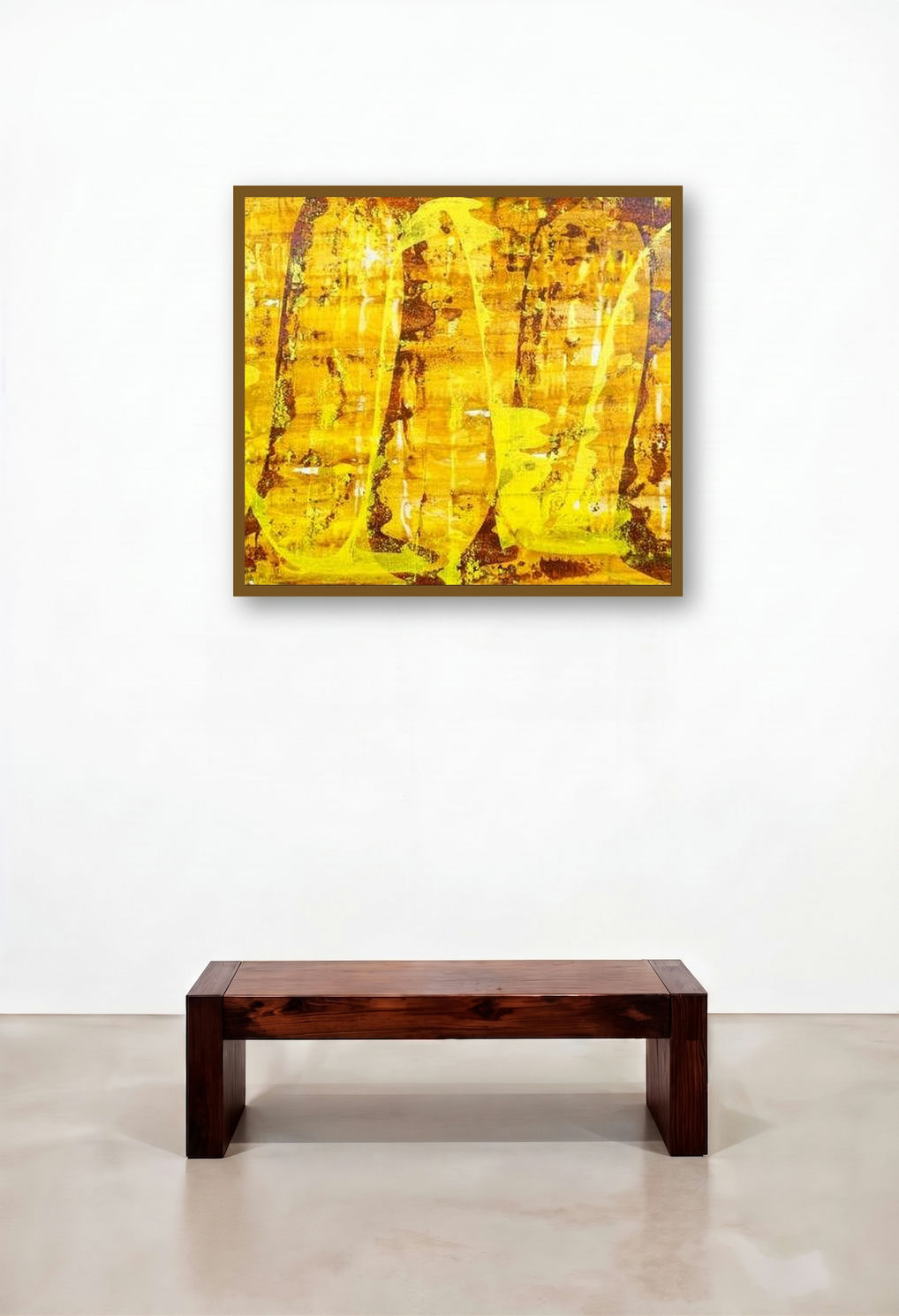 Composition No 309 (Golden Embrace)