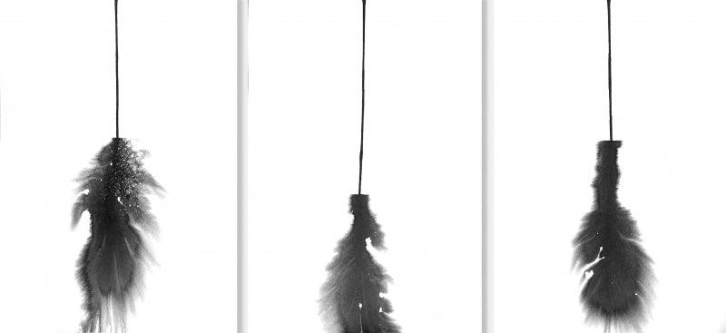 Abstract ink drawing titled 'Composition No 324', 16x33 inches, by artist Sumit Mehndiratta on Paper