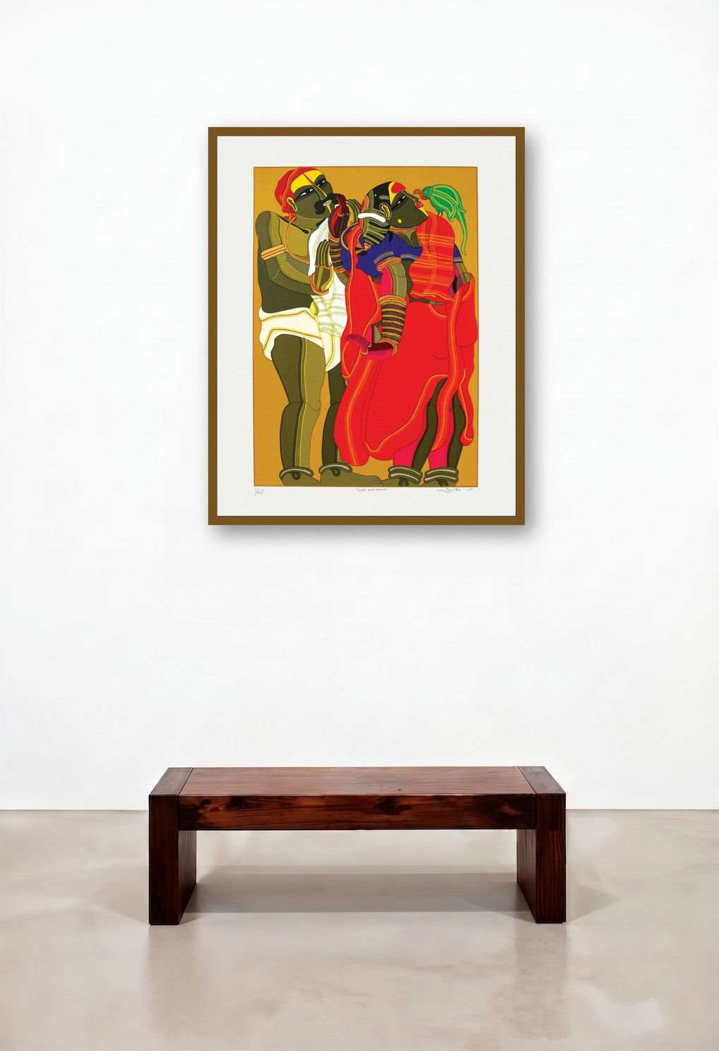 Couple With Parrot (Couple with Parrot)