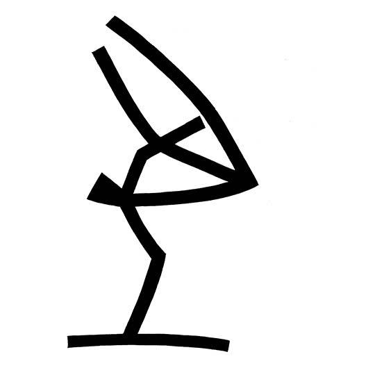 Figurative ink drawing titled 'Dance hip hop', 12x12 inches, by artist Ashok Hinge on board