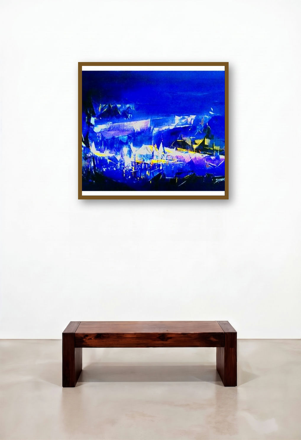 Dark Blue (Blue Cityscape)