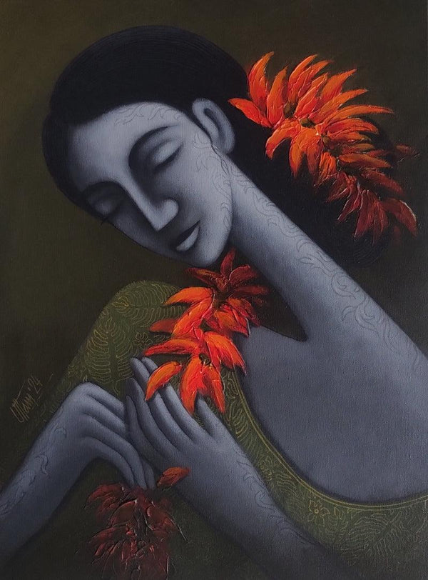 Dream Color painting by Uttam Bhattacharya