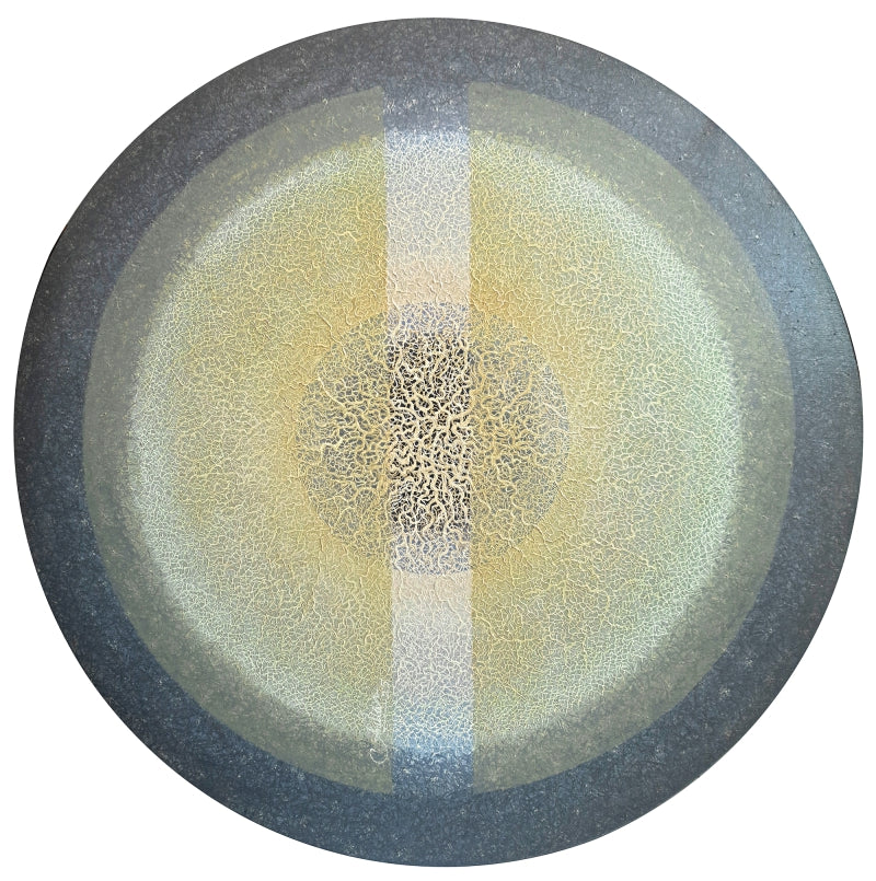 'Enlightenment Vol 14' contemporary acrylic painting by artist Anil Kumar Vishwakarma, 36x36 inch, on canvas