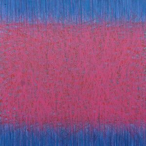 Abstract acrylic painting titled 'Entangled 2', 36x36 inches, by artist Satish Bhaisare on Canvas