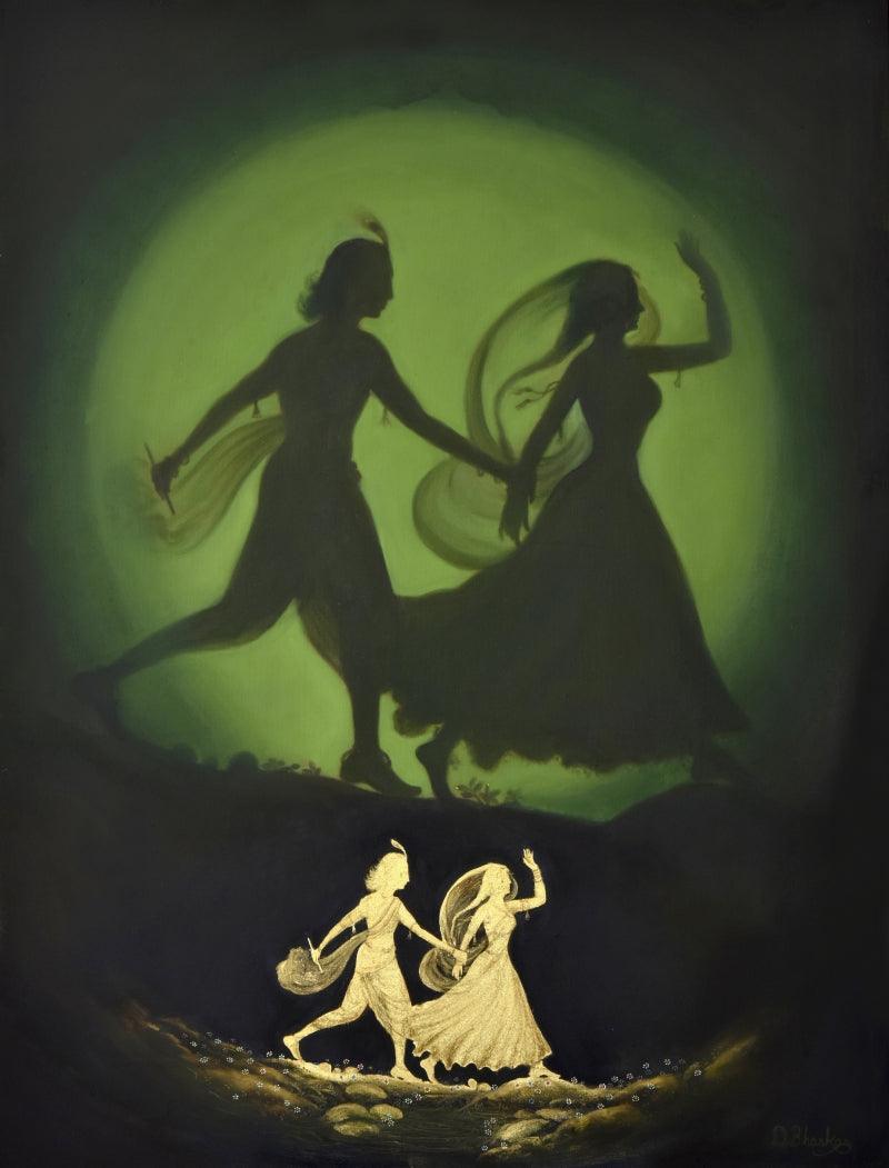 Eternal Embrace painting by Durshit Bhaskar