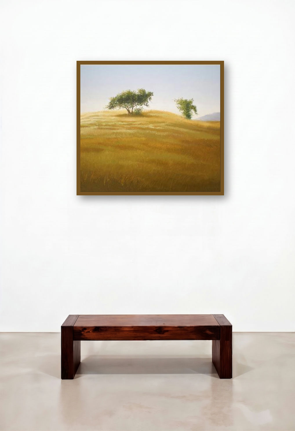 Faraway Tree by artist Fareed Ahmed displayed in a Modern Dining Room