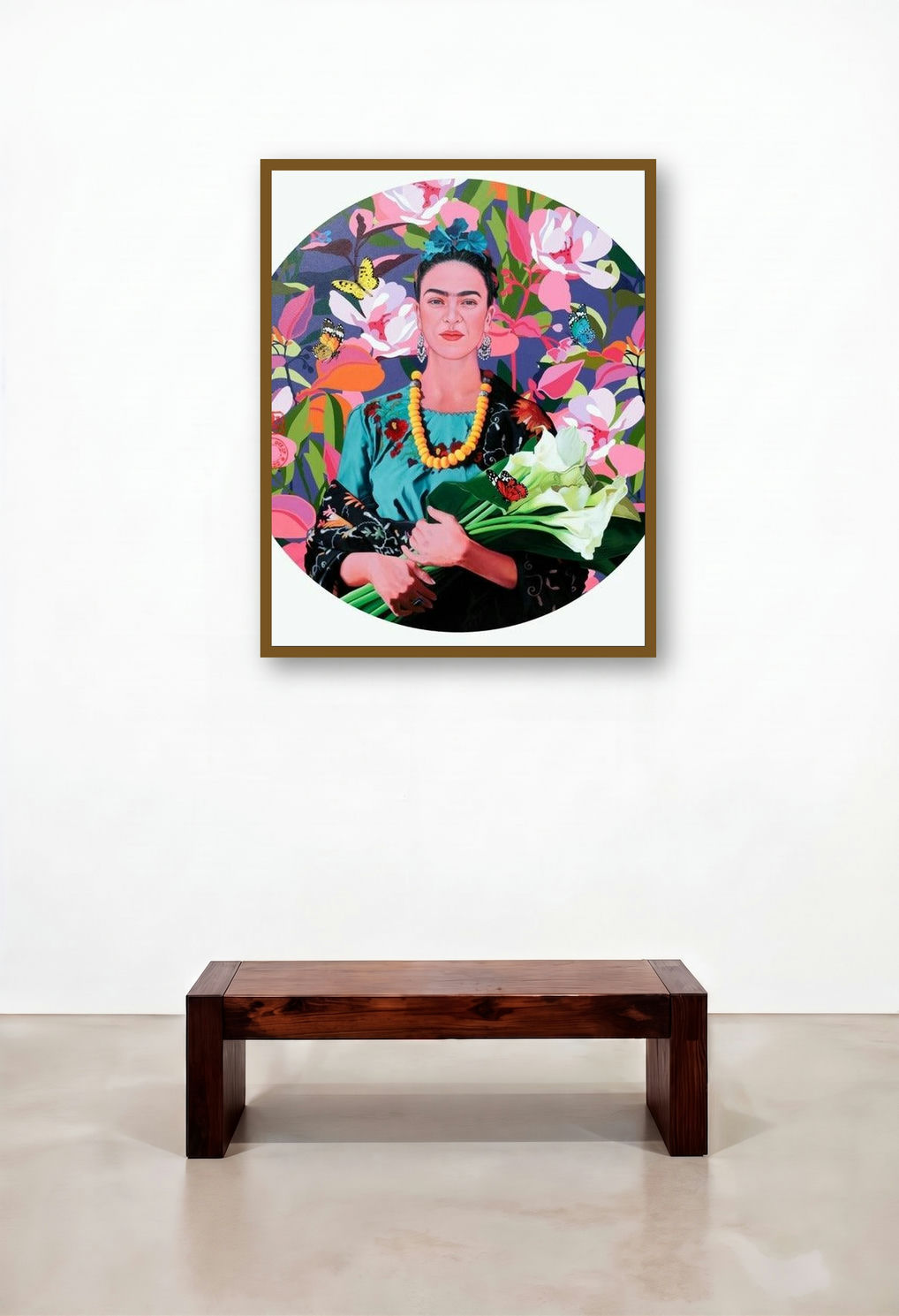 Frida Kahlo Xxviii (Self-Portrait with Thorn Necklace and Hummingbird)
