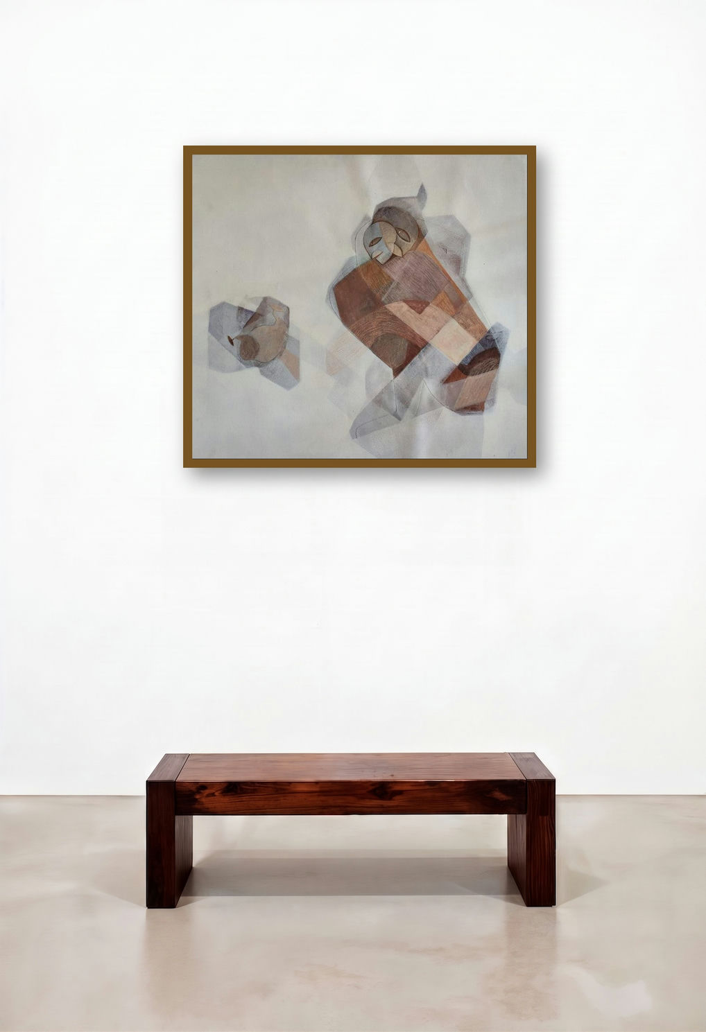 Function (Interconnected Forms**) by artist Pratik Risbud displayed in a Contemporary Foyer