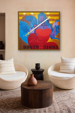 Fusion 1 0 (The Golden Chord) by artist Ranjit Singh displayed in a Designer gallery