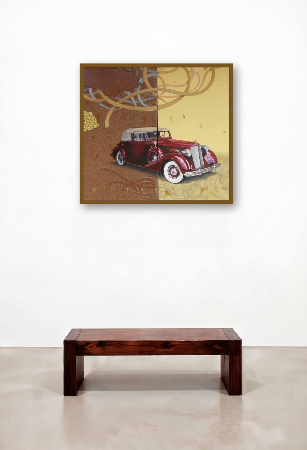 Glorious Journey (Classic Car Diptych)