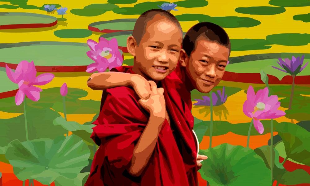 Realistic acrylic painting titled 'Gnosis 6', 60x36 inches, by artist Umakant Tawde on Canvas