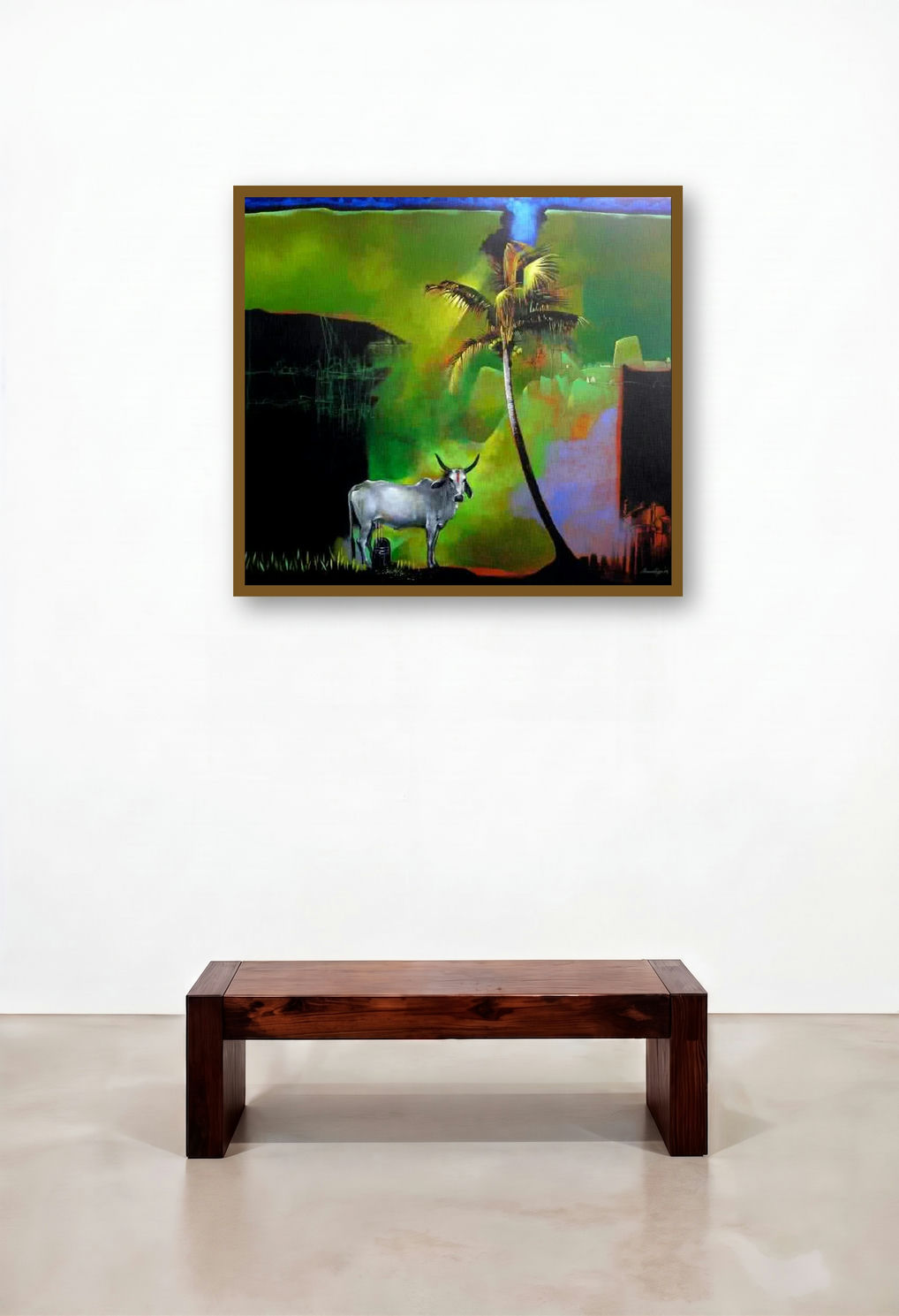 God Story (Serene Village Scene)