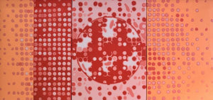 Illusion 8 by Sameer Patil, Original Acrylic Abstract Painting on Canvas, Small Horizontal Wall Art