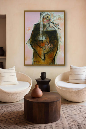 In Tune 7 by artist Ajay Deshpande displayed in a Boutique gallery