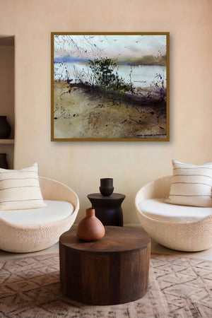 Jim Corbet ( Uttar Pradesh ) by artist Kiran Gunjkar displayed in a Boutique gallery