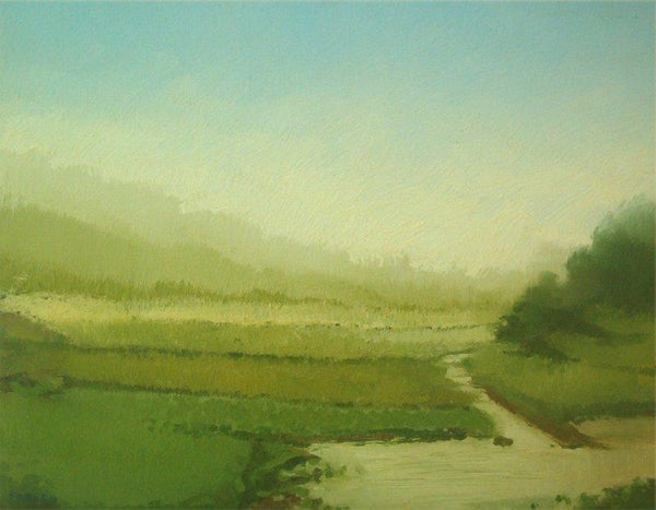 Landscape 3 Painting by Fareed Ahmed | ArtZolo.com