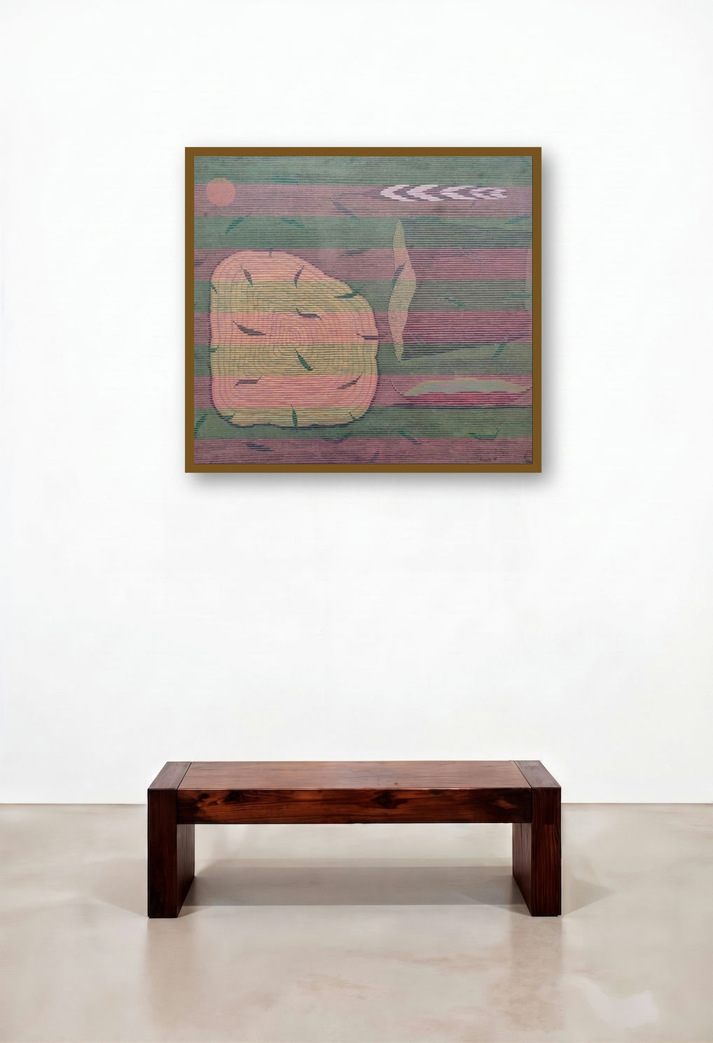Life Media (Celestial Dance) by artist Amol Khade displayed in a Boutique Hotel Style Library