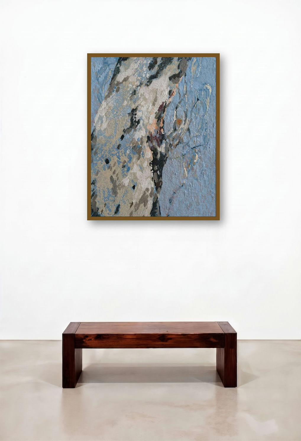 Life Movement 2 (Hidden Depths) by artist Deepashri Sakat displayed in a Classic Study