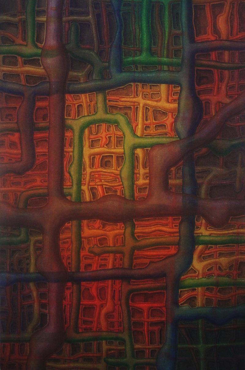 contemporary watercolor painting titled 'Life Water Colour', 21x14 inches, by artist Anil Kumar Vishwakarma on Paper