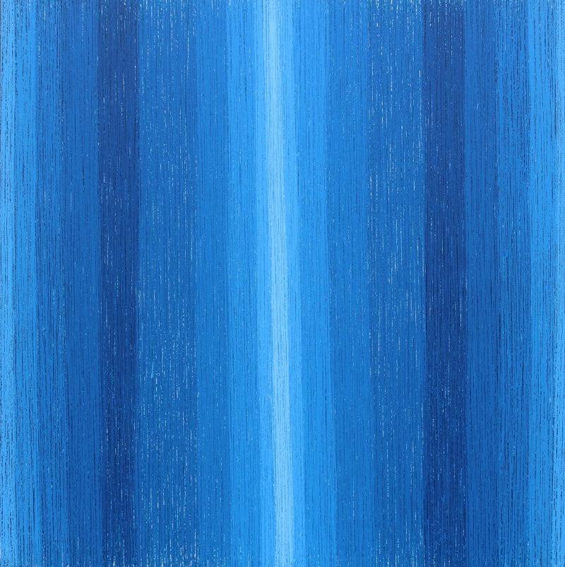 Abstract acrylic painting titled 'Lines Of Vertical', 48x48 inches, by artist Satish Bhaisare on Canvas