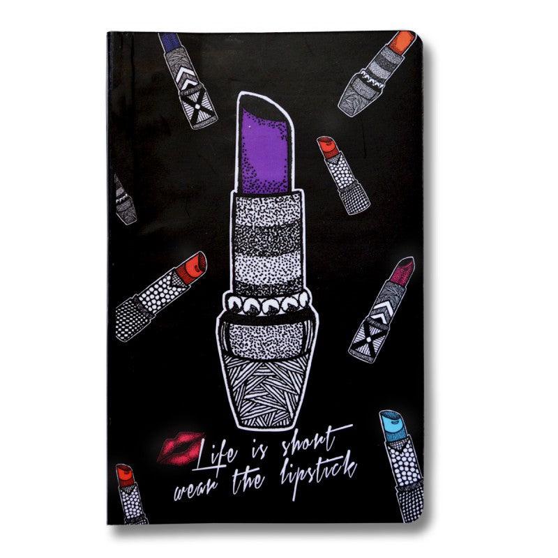 Lifestyle craft titled 'Lipstick Book', 8x6 inches, by artist Sejal M on Paper