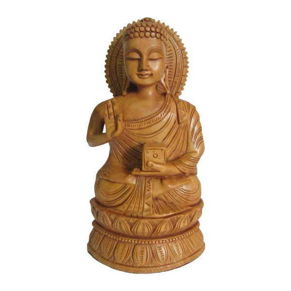 Lord Buddha Sitting Statue by Ecraft India | ArtZolo.com