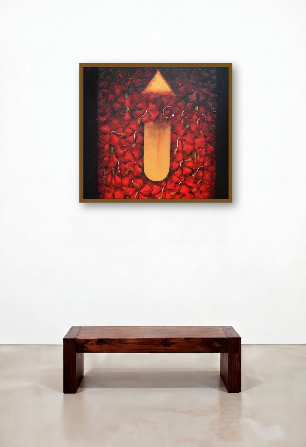 Ma Kali (Shivling Floral Offering)