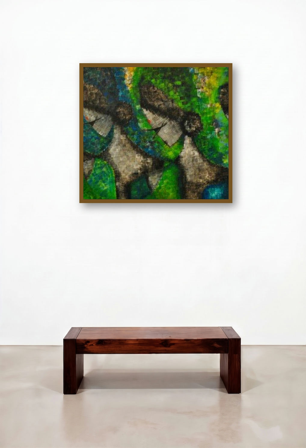 Matrix72 X 30 Acrylic On Canvas (Four Women)