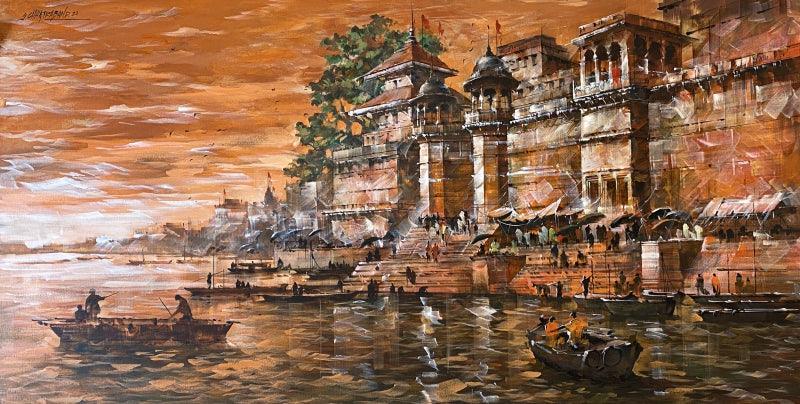 Meri Kashi 2 painting by Sandeep Chhatraband