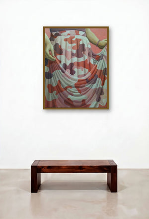 Mildness (Hidden Intentions) by artist Tarun Rajvansi displayed in a Contemporary Study