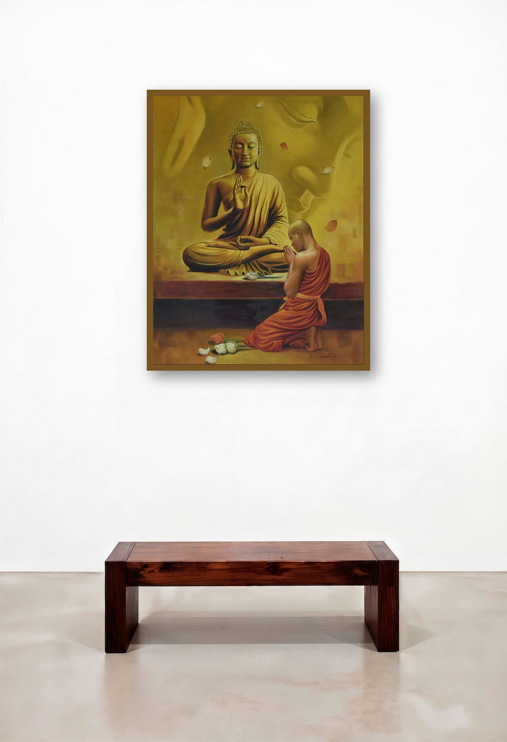 Monk And The Master (Seeking Enlightenment)