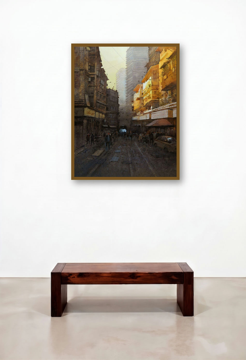 Morning Time (City Street Scene)
