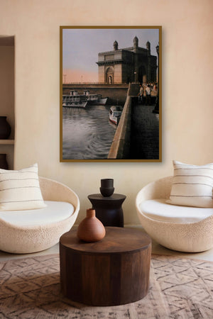 Mumbai 6 (Mumbai's Iconic Gateway) by artist Sudipta Karmakar displayed in a Contemporary gallery