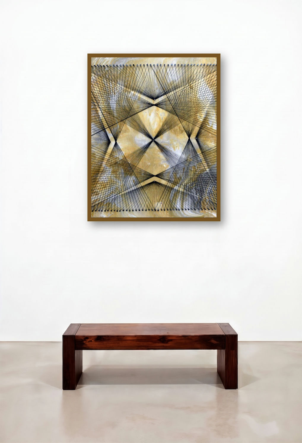 Nailed It Series No 31 (Interwoven Geometry)
