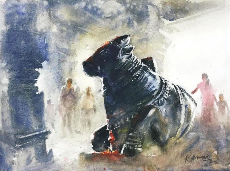 Nandi 5 by Kudalayya Hiremath