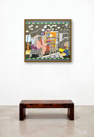Notes On Hope (Notes on Hope) by artist Seema Kohli displayed in a Eclectic Hotel Suite