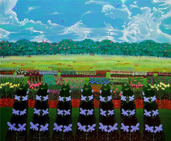 Nursery Painting by Sudhakaran Edakandy | ArtZolo.com