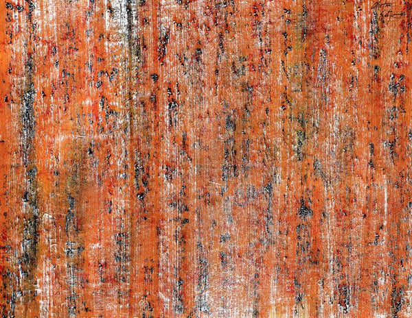Orange World Painting by Chetan Katigar | ArtZolo.com