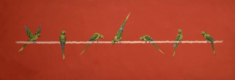 Pichwai 2 traditional art by Unknown