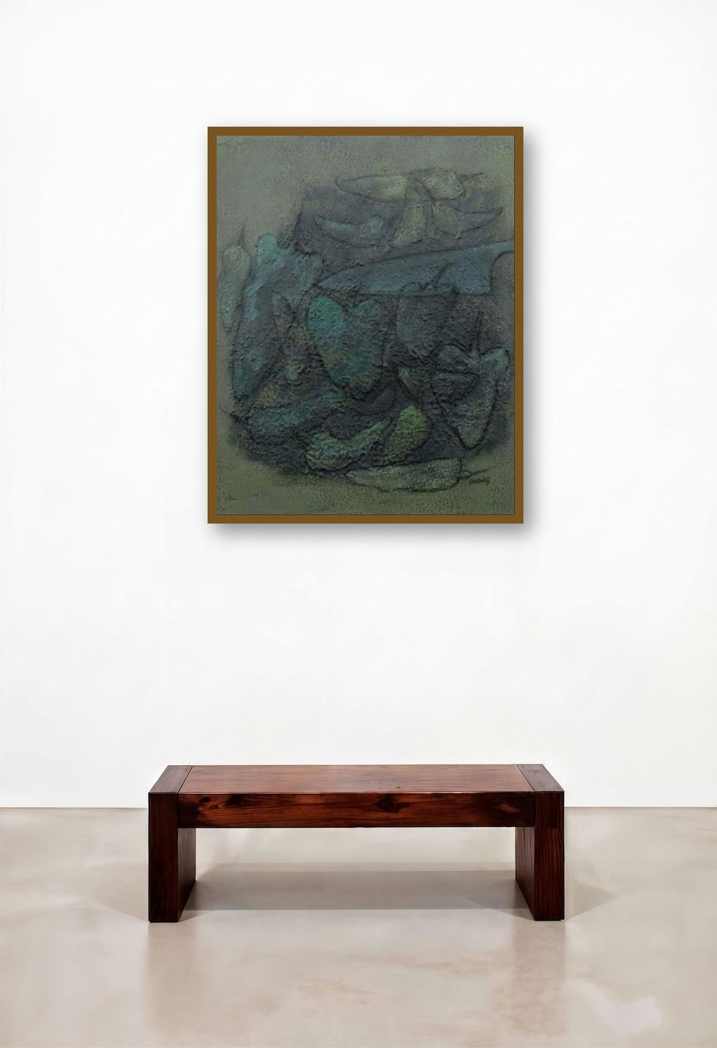 Poetry Of Chilli 1 by artist Mahendra Parmar displayed in a Scandinavian Reception Area