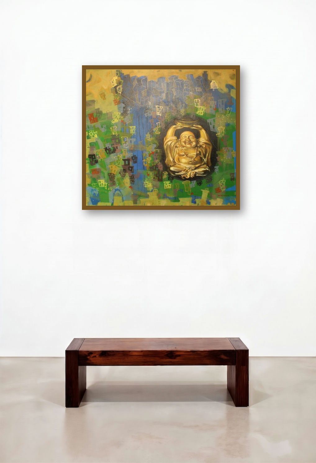 Preserveing Lough For All (Laughing Buddha in the City)