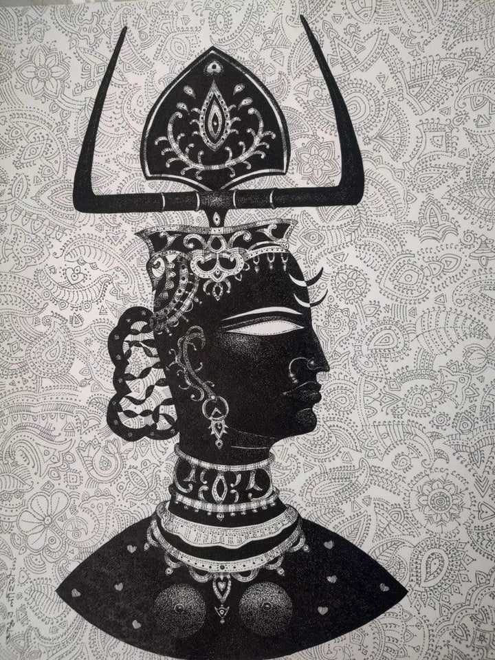 Queen by Bhaskar Lahiri | ArtZolo.com