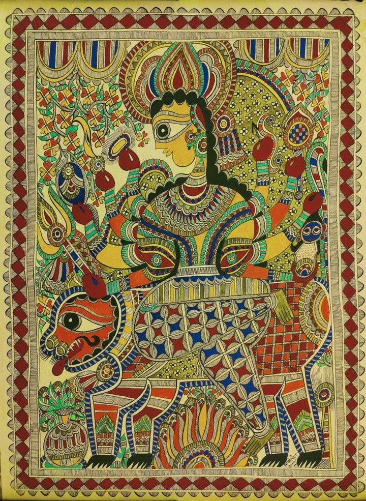 Ram Sita 1 Traditional Art by Mithilesh Jha | ArtZolo.com