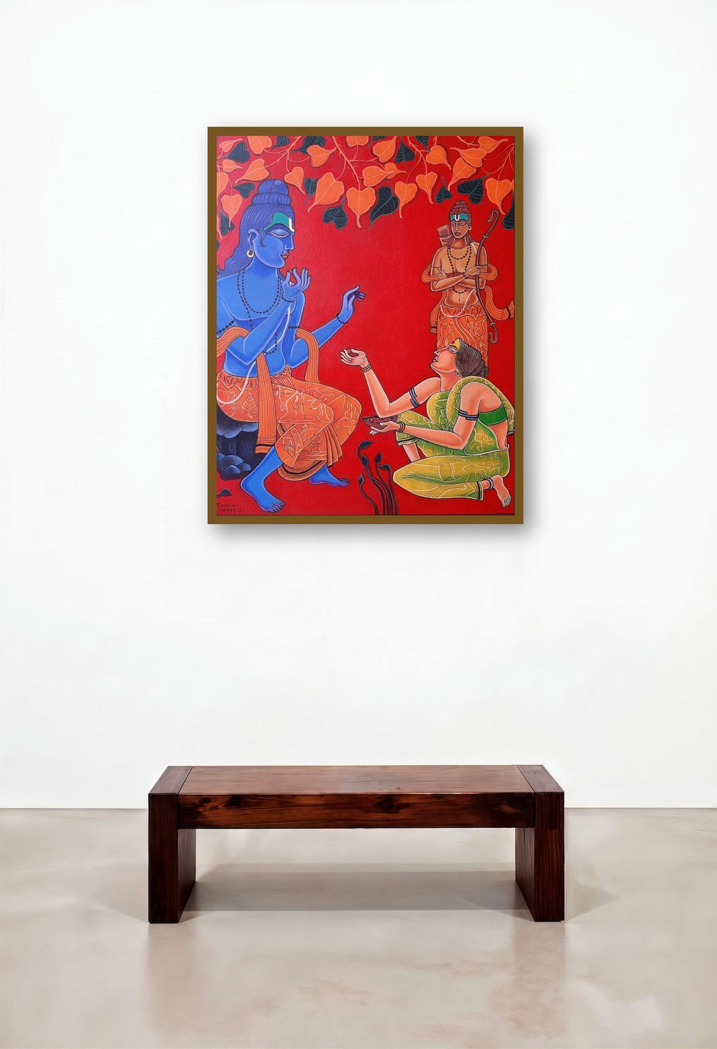 Ramayana Series 3 (Rama and Lakshmana with Shabari)