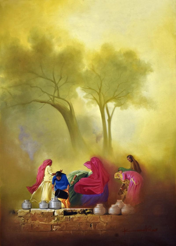 Rangila Rajasthan painting by Kamal Rao